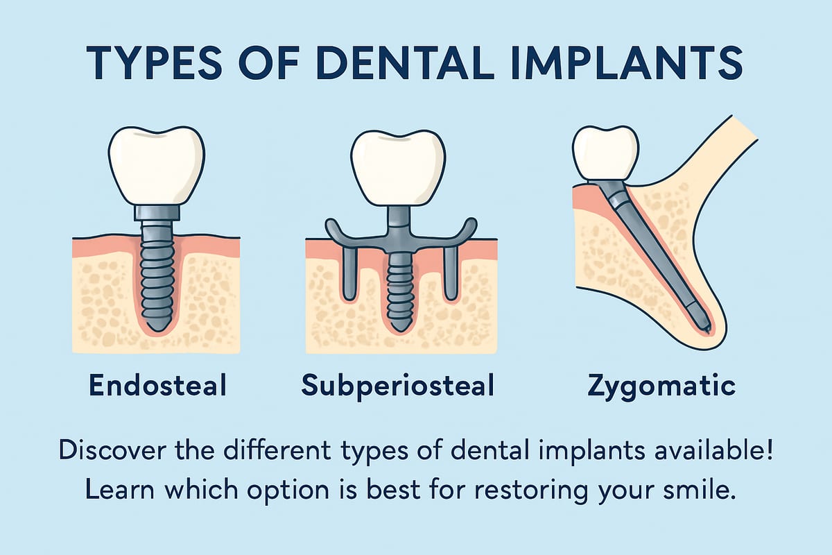 Your 2024 Guide To Types Of Dental Implants & Which Is Right For You
